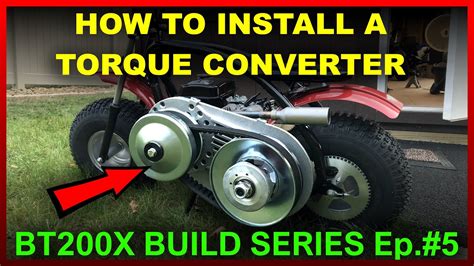 Complete 1" <b>Torque</b> <b>Converter</b> kit; Crank adapter (converts 5/8"-16MM cranks to 1") Riser plate (no need to cut your frame!). . Coleman bt200x torque converter